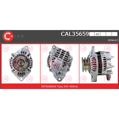 Photo Alternator CASCO CAL35659GS