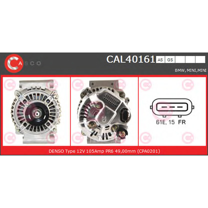 Foto Alternatore CASCO CAL40161AS