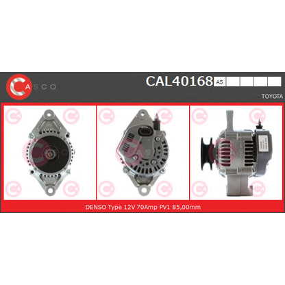 Photo Alternator CASCO CAL40168AS