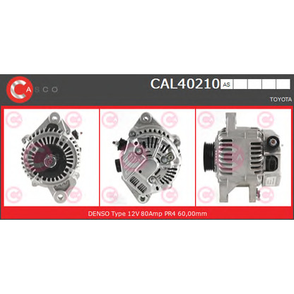 Photo Alternator CASCO CAL40210AS