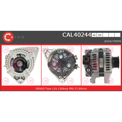 Foto Alternador CASCO CAL40244AS