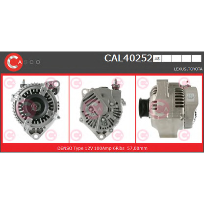 Photo Alternator CASCO CAL40252AS