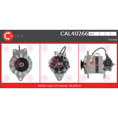 Foto Alternador CASCO CAL40266AS