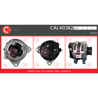 Zdjęcie Alternator CASCO CAL40382AS