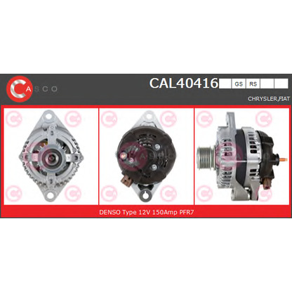 Zdjęcie Alternator CASCO CAL40416GS