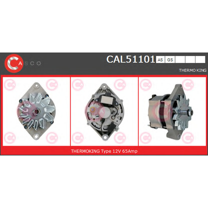 Zdjęcie Alternator CASCO CAL51101AS