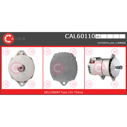 Foto Alternador CASCO CAL60110AS