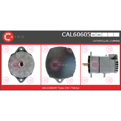 Zdjęcie Alternator CASCO CAL60605GS