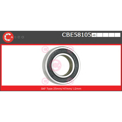 Foto Lager CASCO CBE58105AS