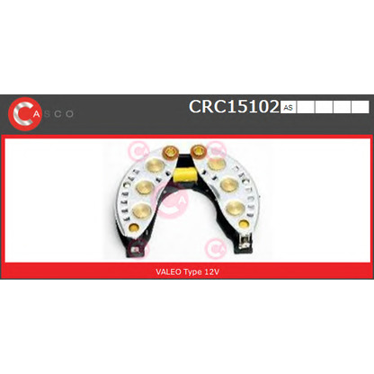 Zdjęcie Prostownik, alternator CASCO CRC15102AS