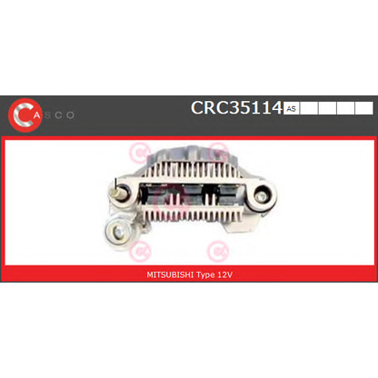 Foto Gleichrichter, Generator CASCO CRC35114AS