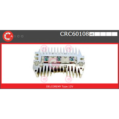 Foto Raddrizzatore, Alternatore CASCO CRC60108AS