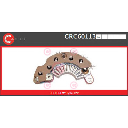 Foto Raddrizzatore, Alternatore CASCO CRC60113AS