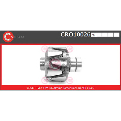 Foto Rotor, alternador CASCO CRO10026AS