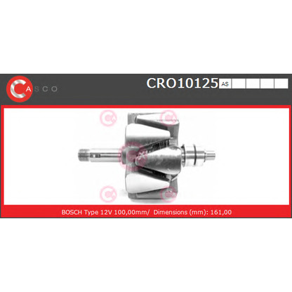 Foto Rotor, alternador CASCO CRO10125AS