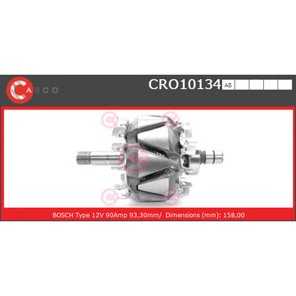Photo Rotor, alternator CASCO CRO10134AS
