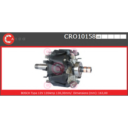 Photo Rotor, alternator CASCO CRO10158AS