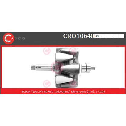 Foto Rotore, Alternatore CASCO CRO10640AS