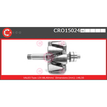 Photo Rotor, alternator CASCO CRO15024AS