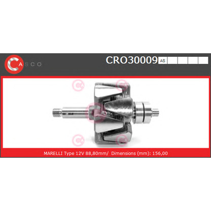 Foto Rotore, Alternatore CASCO CRO30009AS