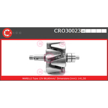 Foto Rotor, alternador CASCO CRO30023AS