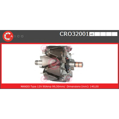 Zdjęcie Alternator CASCO CRO32001AS