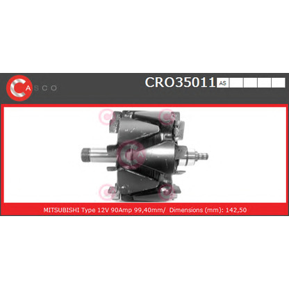 Photo Rotor, alternateur CASCO CRO35011AS