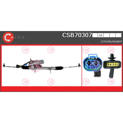 Photo Steering Gear CASCO CSB70307GS