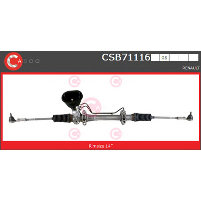 Photo Steering Gear CASCO CSB71116GS