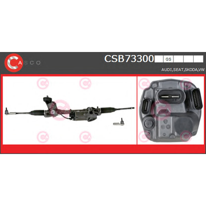 Photo Steering Gear CASCO CSB73300GS