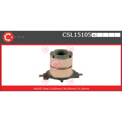 Foto Anello collettore, alternatore CASCO CSL15105AS