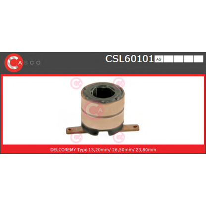 Foto Anello collettore, alternatore CASCO CSL60101AS