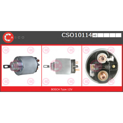 Zdjęcie Włącznik elektromagnetyczny, rozrusznik CASCO CSO10114AS