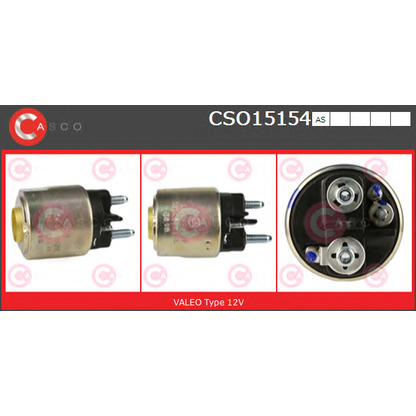 Photo Solenoid Switch, starter CASCO CSO15154AS