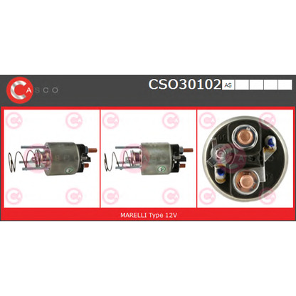 Zdjęcie Elektromagnes CASCO CSO30102AS