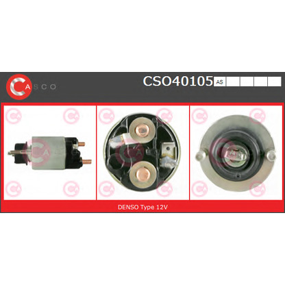 Photo Solenoid Switch, starter CASCO CSO40105AS