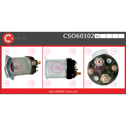 Foto Magnetschalter, Starter CASCO CSO60102AS