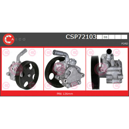 Photo Hydraulic Pump, steering system CASCO CSP72103GS