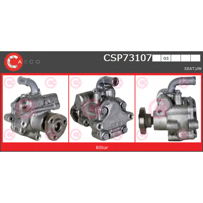 Photo Hydraulic Pump, steering system CASCO CSP73107GS