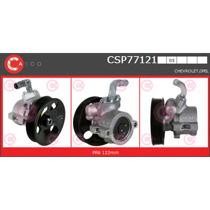 Foto Hydraulikpumpe, Lenkung CASCO CSP77121GS