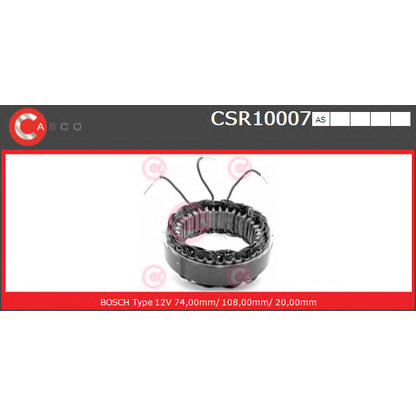 Foto Statore, Alternatore CASCO CSR10007AS