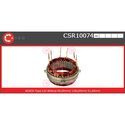 Photo Stator, alternateur CASCO CSR10074AS