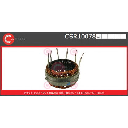 Photo Stator, alternator CASCO CSR10078AS