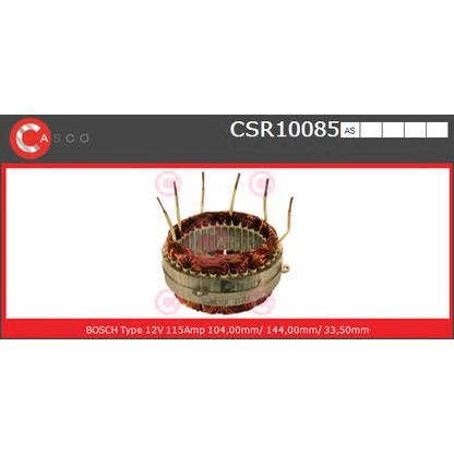 Photo Stator, alternateur CASCO CSR10085AS