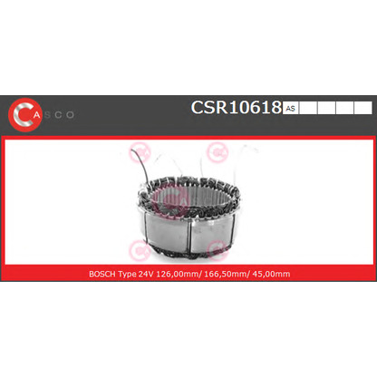 Foto Statore, Alternatore CASCO CSR10618AS