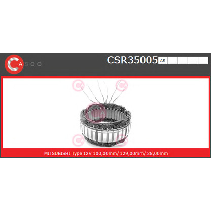 Photo Alternateur CASCO CSR35005AS