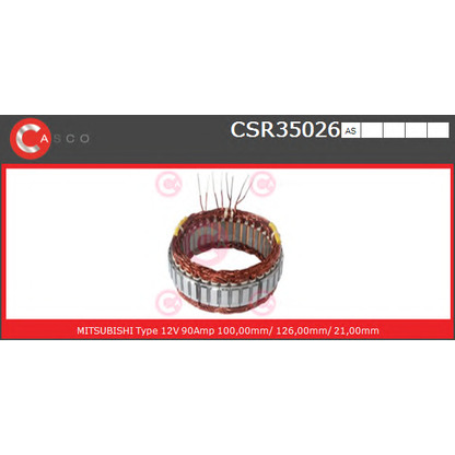 Zdjęcie Stojan, alternator CASCO CSR35026AS