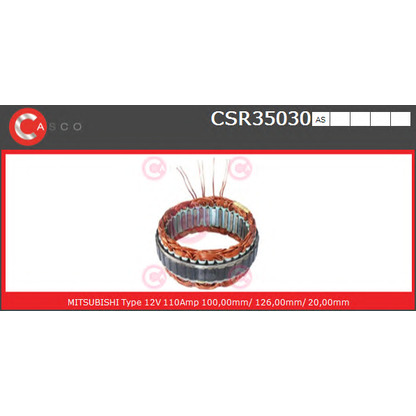 Photo Stator, alternateur CASCO CSR35030AS