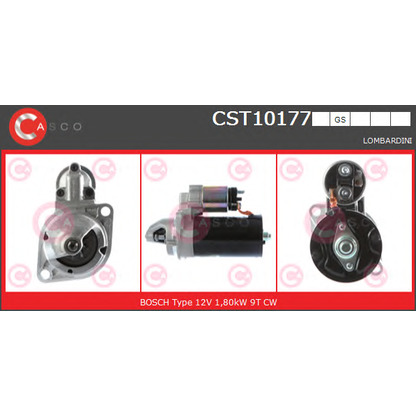 Foto Motor de arranque CASCO CST10177GS