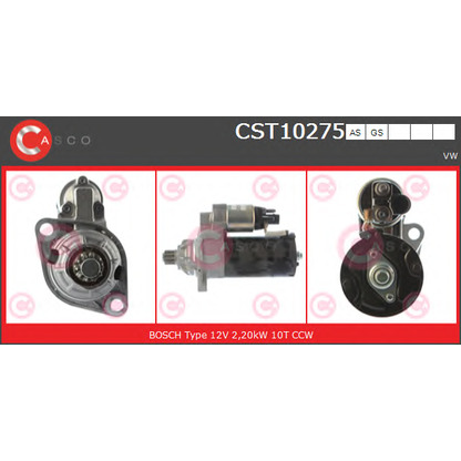 Foto Motor de arranque CASCO CST10275AS